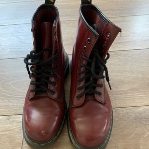 Red Dr Martens